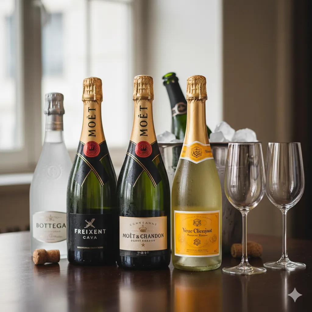 Premium sparkling wine and champagne at wine shop Murfreesboro TN